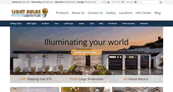 Desktop Screenshot of lightbulbsetc.com